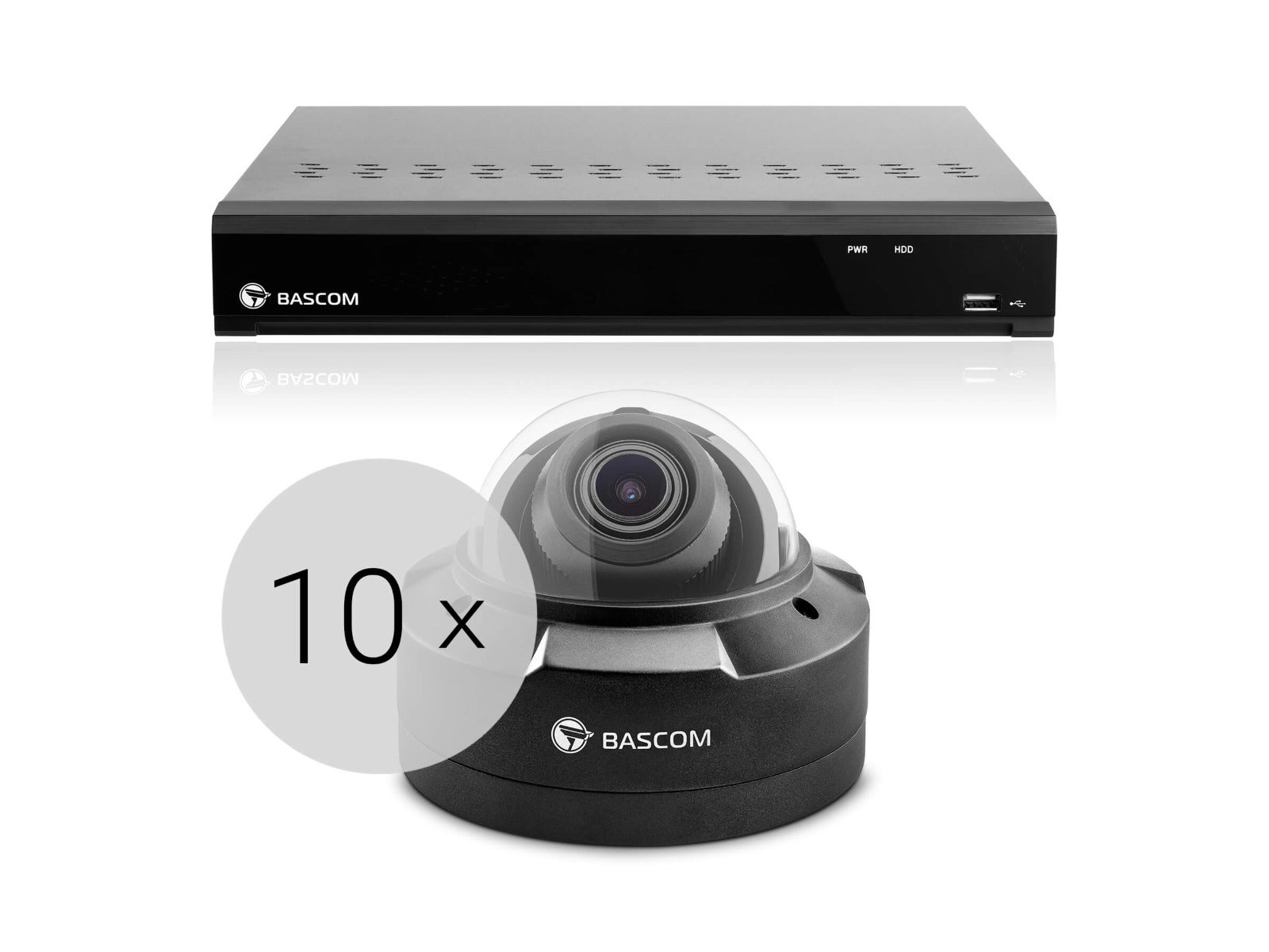 Kabelloses 10-Dome-System PLUS