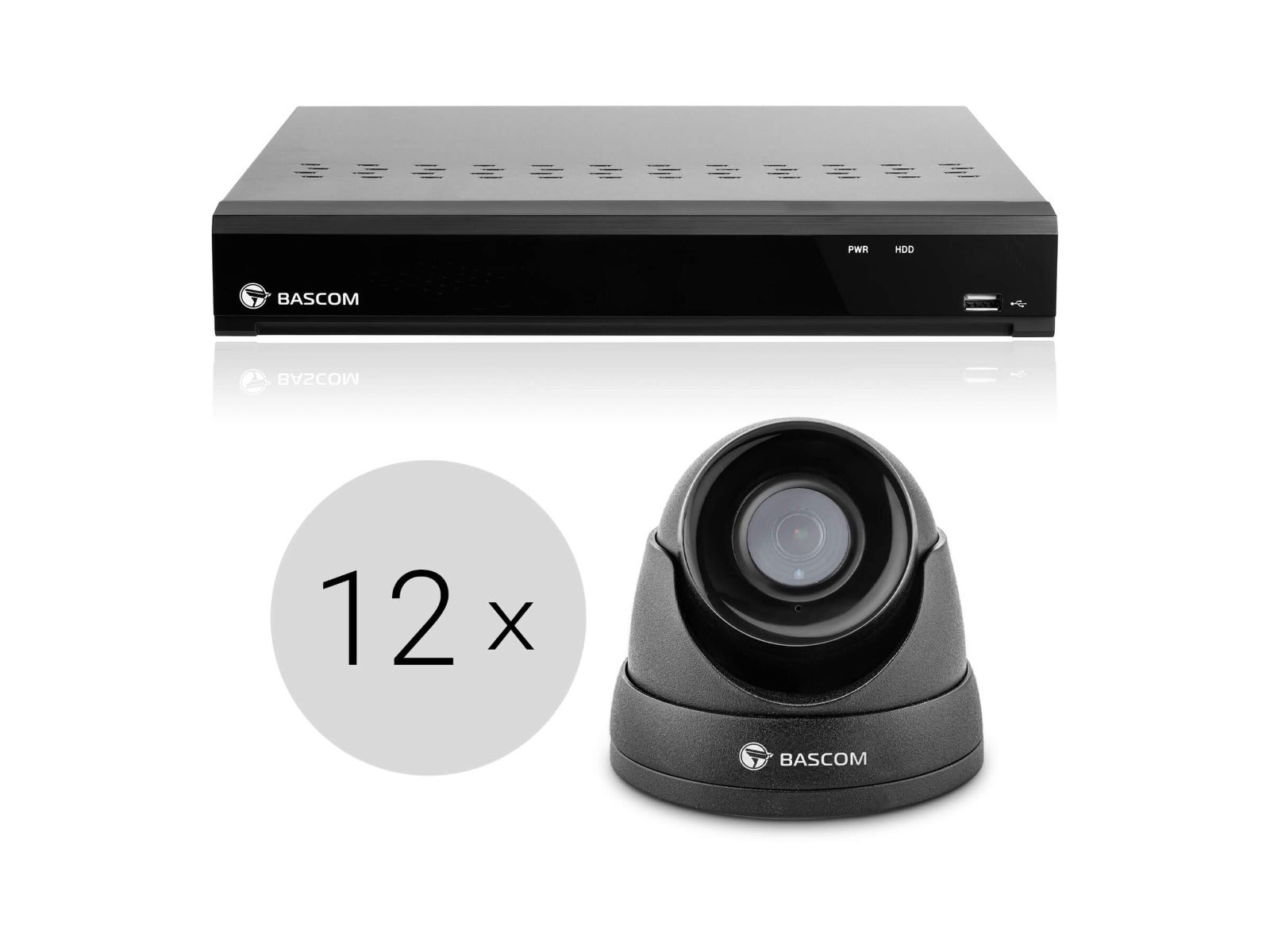 Kabelloses 12-Dome-System