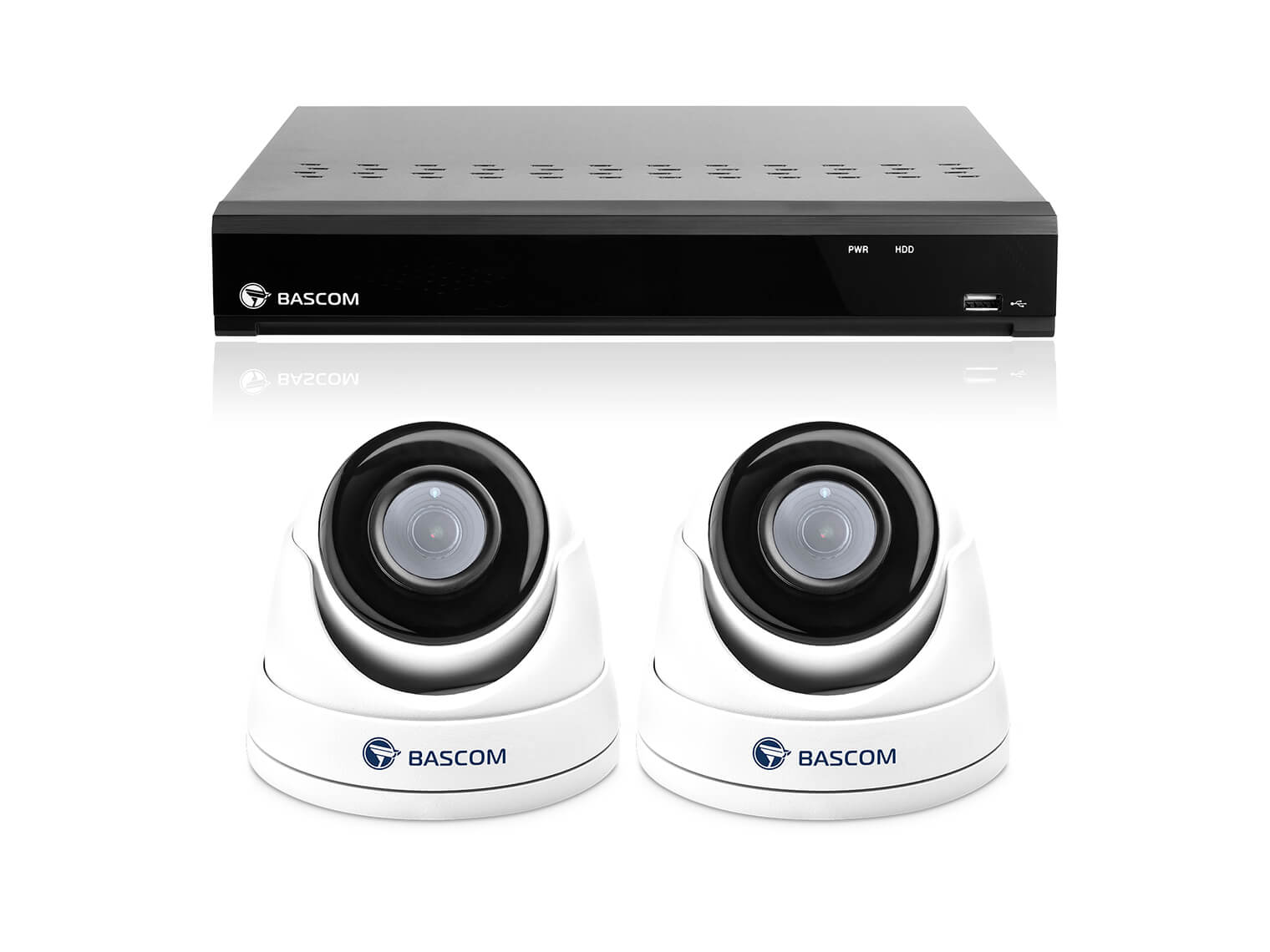 Kabelloses 2-Dome-System