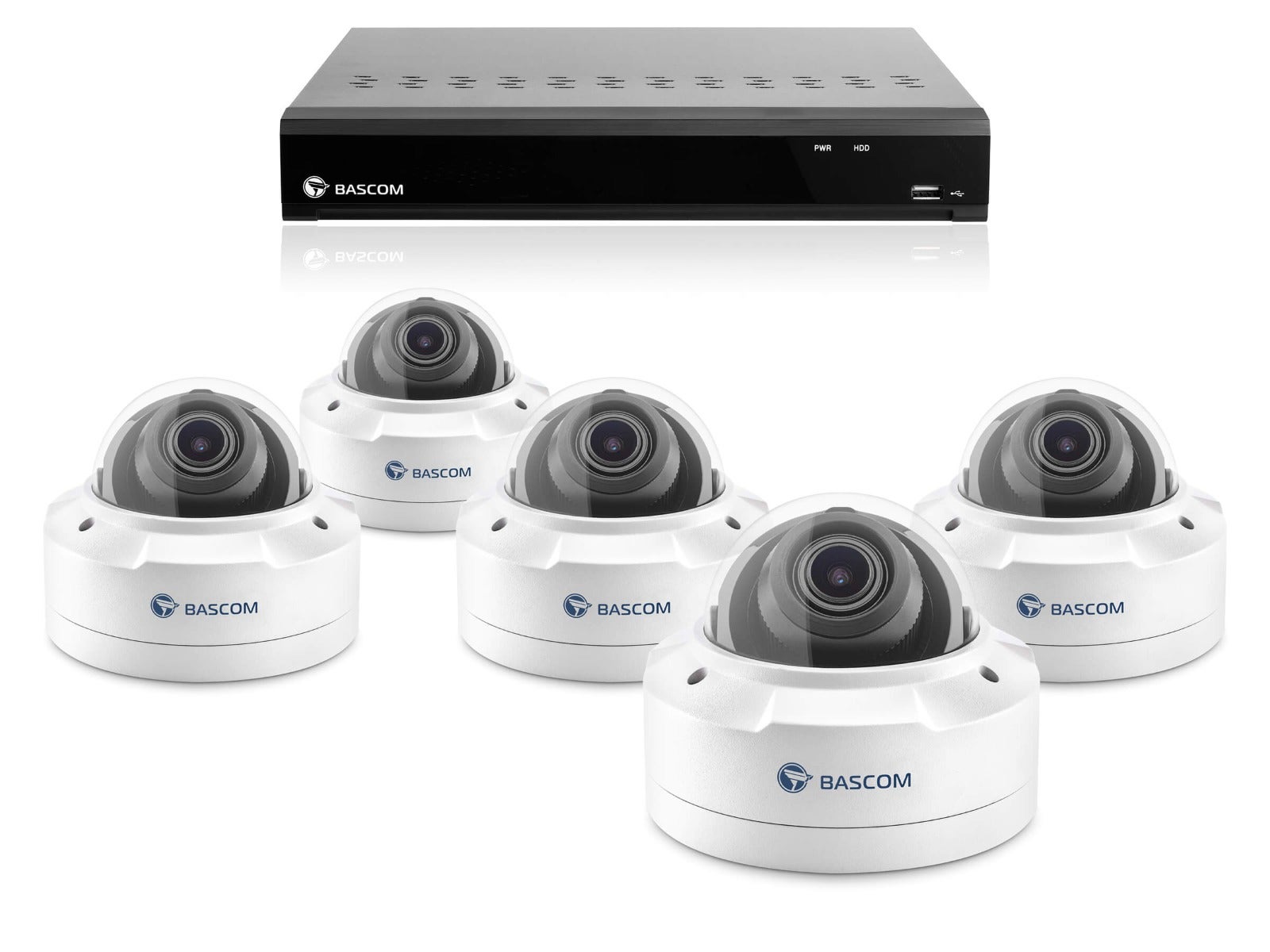 Kabelloses 5-Dome-System PLUS