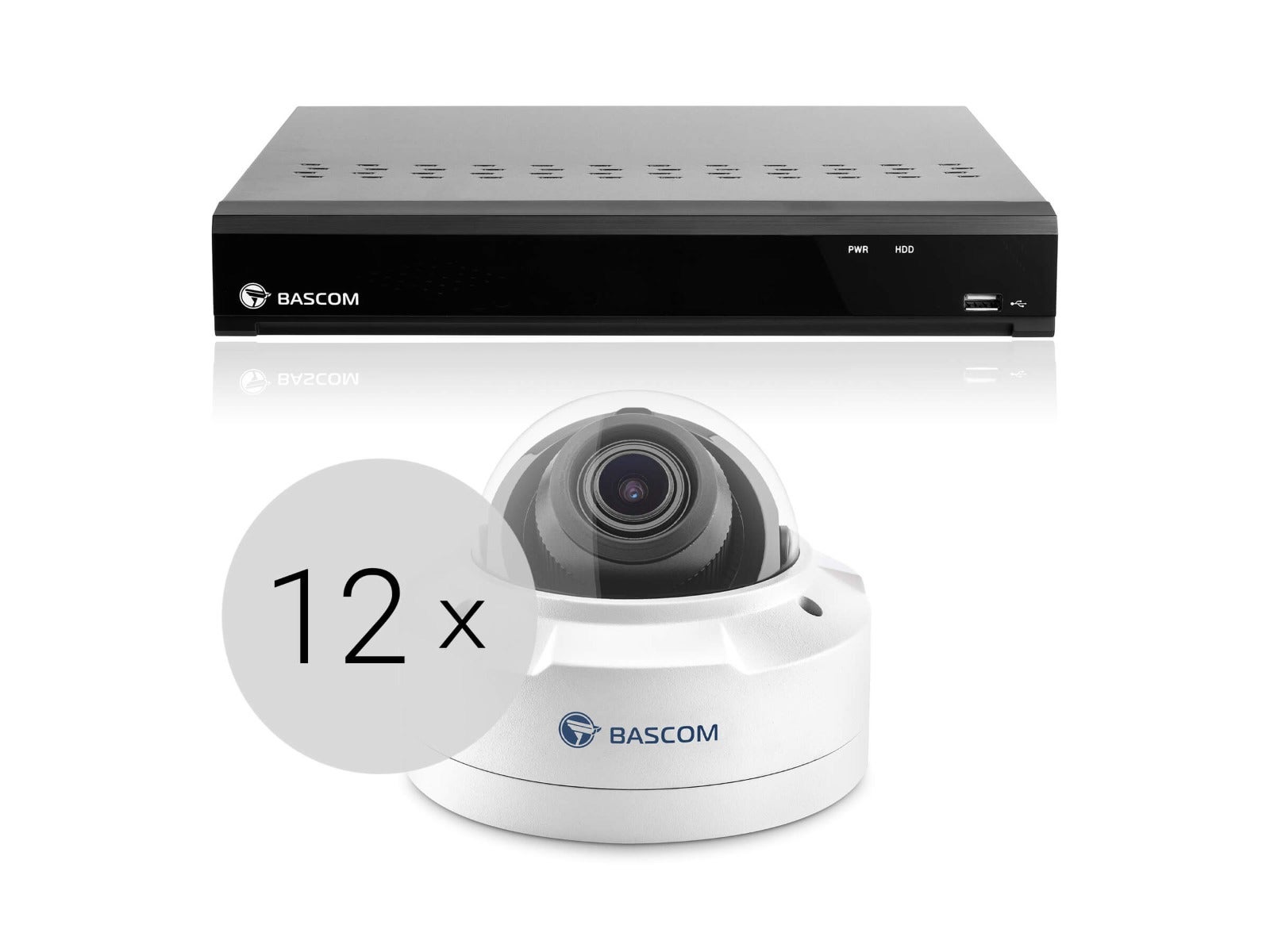 Kabelloses 12-Dome-System PLUS