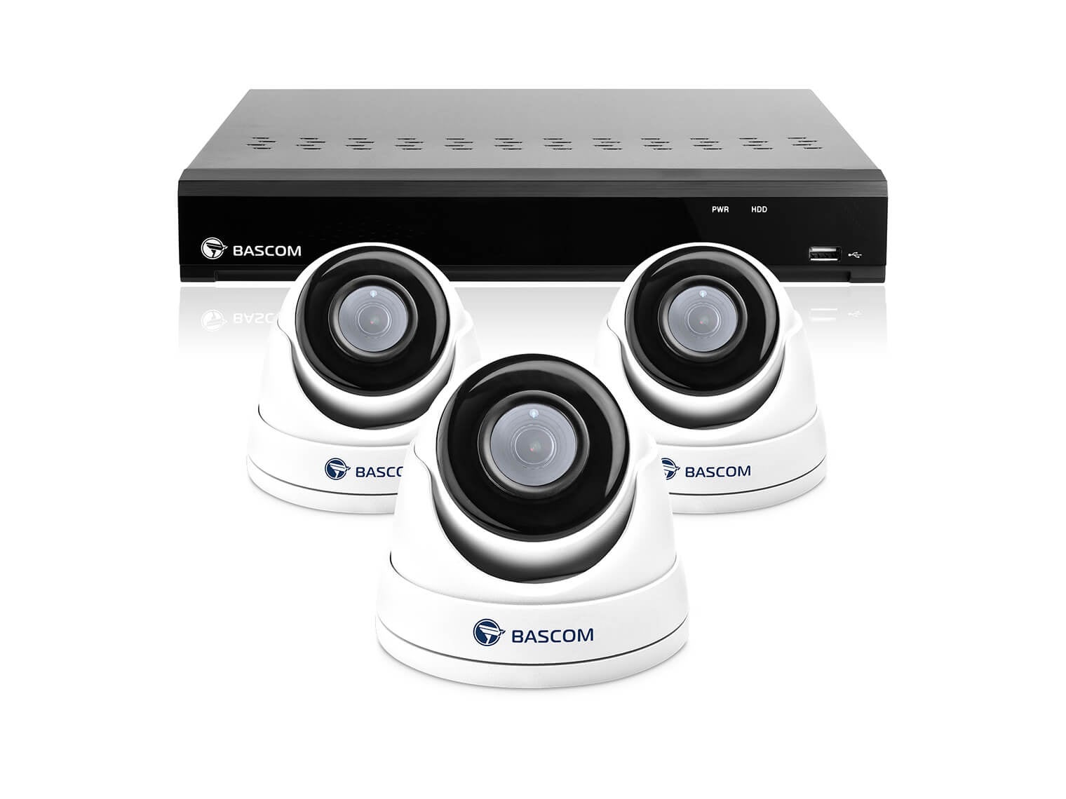 Kabelloses 3-Dome-System